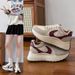 Velvet Forrest Gump Women's Winter New Thick Soled Breathable Casual Trendy Student Versatile Sports Running Shoes_vogvips.com