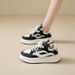 Leather Small White Women 2024 Autumn New Thick Sole Comfortable Simple Board Casual Matching Color Women's Shoes_vogvips.com