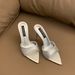 2026 Summer New Elegant Pointed Toe Open-Toe Thin Heel Slip-On Sandals Women, Luxurious And Sexy Rhinestone High Heels_vogvips.com