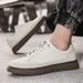 Men's Shoes British Business Casual Shoes Retro Breathable Sneakers One Pedal Board Shoes_vogvips.com
