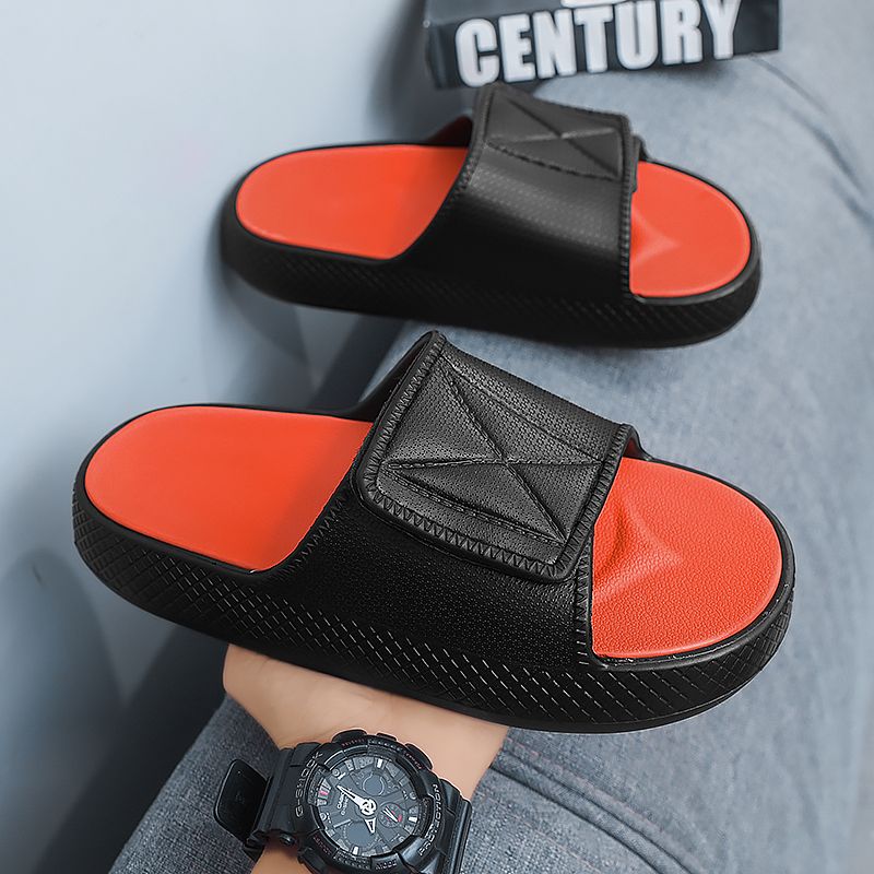 Outdoor Beach Garden Shoes Summer Indoor Bathroom EVA Foam Soft Soled Home Men Slippers Sandalias Planas_vogvips.com