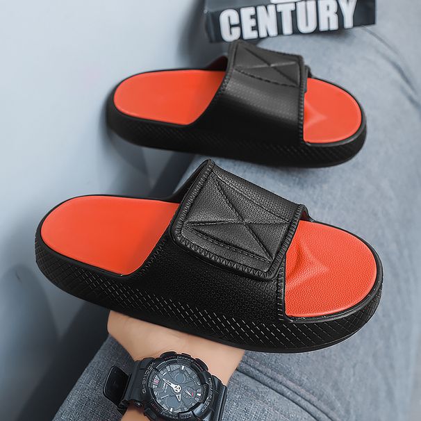 Outdoor Beach Garden Shoes Summer Indoor Bathroom EVA Foam Soft Soled Home Men Slippers Sandalias Planas_vogvips.com