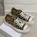 Cross Flower Canvas 2025 Summer Fashion New Round Toe Embroidered Height Increasing Sneakers Women's Casual Dirty Shoes_vogvips.com