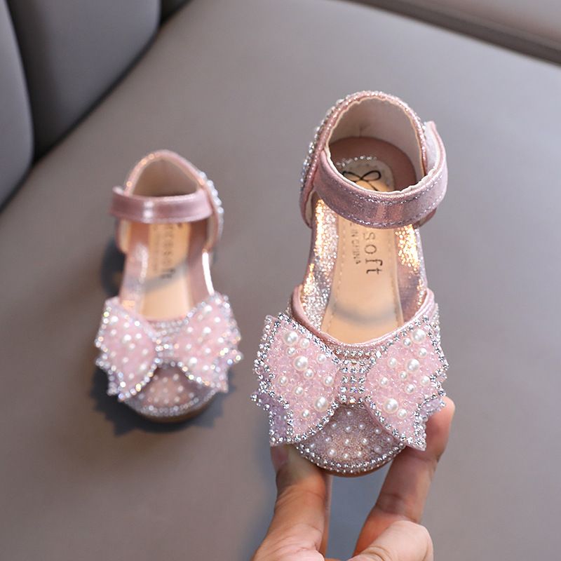 Girls Little Big Child Princess Casual Single Shoes Show Shoes Little Girl Child Children Leather Shoes_vogvips.com