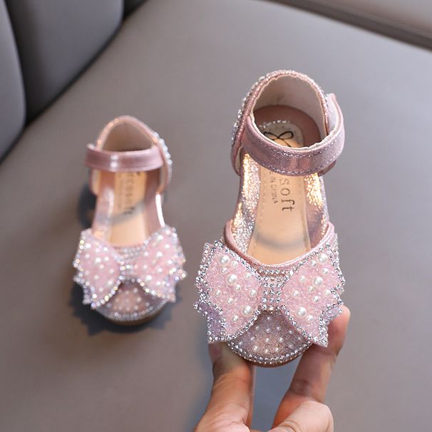 Girls Little Big Child Princess Casual Single Shoes Show Shoes Little Girl Child Children Leather Shoes_vogvips.com
