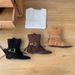 2025 Autumn Winter New Western Internal Height Increase, Tassel Slip-On Mid-Calf Boots With Belt Buckle For Women_vogvips.com