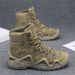 Men's High Top Platform Martin Boots Autumn Winter Outdoor Workwear Casual Short Boots plus Size Hiking Tactical Shoes_vogvips.com
