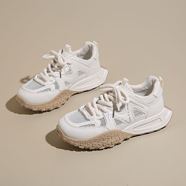 Internet Celebrity Dad Women's Shoes Female Tide White Shoes Student Casual Sports Shoes Female_vogvips.com