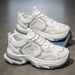 Dad Shoes Men's Shoes Autumn New Breathable Mesh Shoes Men's Trend Versatile Thick Sole Heightening Casual Sports Shoes Men_vogvips.com