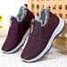 Women's Winter New Style Fleece-Lined Thickened Cotton Boots Mom Cross-Border Large Size Unisex Elderly Shoes Wholesale_vogvips.com