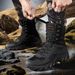 Tactical Boots, Breathable High School Top Boots, Outdoor Men's Shoes, Desert Boots, Combat Boots, Hiking Boots_vogvips.com