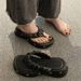 Y2 Star Flip Flops Wearing Summer Thick Soled Non Slip Height Increasing Clip On Shoes For Women 2025 New Versatile And_vogvips.com