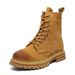 Men's Boots, Locomotive Boots, Retro Thick-soled Heightened Medium Tube Suede Martin Boots_vogvips.com