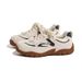 STRIDEO Forrest Gump Training Shoes Women's 2026 New Models Are Popular This Year, Retro Versatile Platform White Shoes_vogvips.com