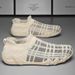 Foreign Trade Wholesale Summer Mesh Thin Shoes, Casual Soft-soled Sports Slip-on Breathable Men's Shoes_vogvips.com
