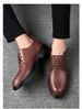 Casual Dress Leather Shoes Men's Shoes Inner Height Increase Single Shoes Thick Sole Height Increase Shoes Casual Suit Shoes_vogvips.com