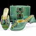 Women’s Shoes women's open toe high heeled slippers,snake pattern fabric,eye catching diamond buckle decoration, square soft bag, fashionable shoe bag_vogvips.com