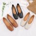 2024 Summer-Autumn Korean Comfortable Soft Sole Granny Transparent Casual Style Patchwork Square Toe Shallow Flat Shoes_vogvips.com