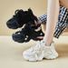 Daddy Shoes Female Student Sports Running Casual Shoes Platform Heightening Shoes_vogvips.com
