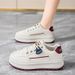 2025 Spring New Breathable White Women's Versatile Ins Korean Edition Thick Soled Sports And Leisure Board Shoes Women_vogvips.com