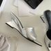 Square Irregular Open Toe Women's High-End Mules Outdoor Elegant High Heel Sandals_vogvips.com
