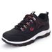 Men's Shoes Autumn Color Matching Front Lace Up Universal Men's Yellow Low Top Round Toe Casual Flat Heeled Men's Shoes Hiking Shoes_vogvips.com