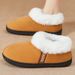 Athletic Shoes Slippers For Women Winter New Cross Border Wholesale Casual Women's Shoes Warm And Comfortable Home Plush And Thick Cotton Slippers_vogvips.com