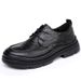 Wide-fit Leather For Men, Spring New Men's Sho, Breathable, Trendy, Versatile, Thick-soled, Busins Formal Casual_vogvips.com