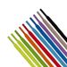 Semi-circle oval 6mm polyester colored shoelaces_vogvips.com