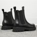 European Warm Series Winter New Fleece-Lined Martin Boots For Men, Mid-High Top Shoes, Thick-Soled Genuine Leather Pull-On Boots,_vogvips.com