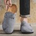 Fashion Men's Suede Mules Men Clogs Insole Sandals With Arch Support Outdoor Beach Slides Home Half Slippers_vogvips.com