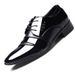 New Leather For Business Attire, Korean Version Of Men's Shoes, Oversized Pointed Casual Shoes_vogvips.com
