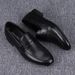 2026 New Business Round Toe Soft Sole Casual Youth Loafers Men's Leather Shoes_vogvips.com