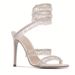 Cross-Border Factory Spring Summer New RC Snake-Shaped Rhinestone Pendant Thin Wrap Heel Roman Sandals Boots European_vogvips.com