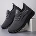 Men's Large-size Casual Fly-knit Mesh Breathable Sports Versatile Men's Shoes, Soft-soled Comfortable Single Shoes_vogvips.com