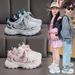 Girls' Sports Double Mesh Breathable Children's Dad New Spring Autumn Models For Older Children, Boys' Running Shoes,_vogvips.com