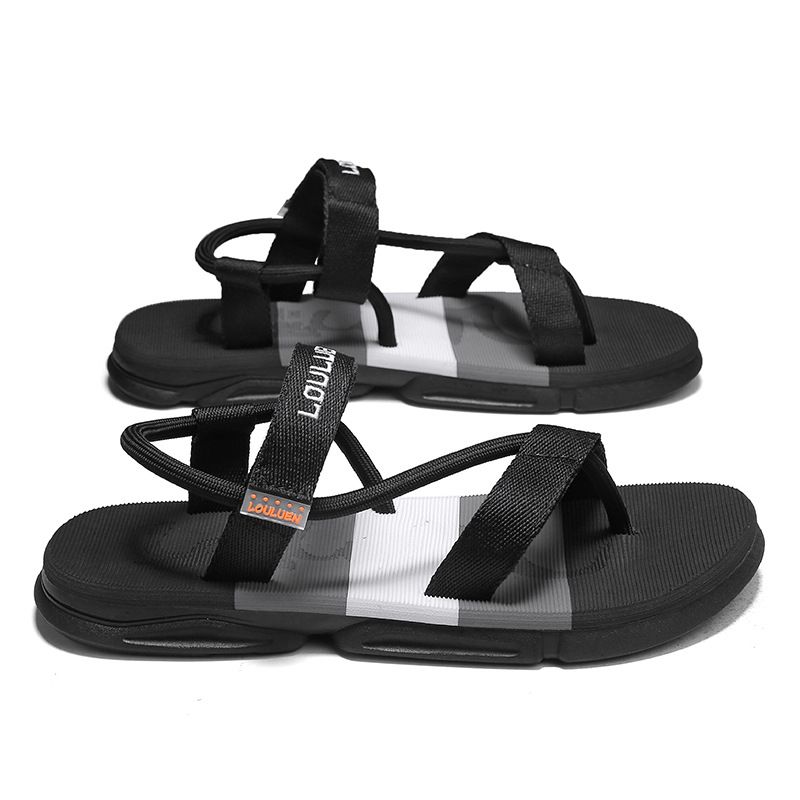 Summer 2025 Men's Flip-Flops Outdoor Beach Sandals Casual Toe-Post Slippers_vogvips.com