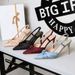 Satin Bow Thin Heel High Heels Pointed Head Light Mouth Rear Empty Bag Head Light Mouth Single Shoes_vogvips.com