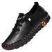 Platform Loafers Women's Casual Shoes 2024 New Summer Leather Flats Comfortable Slip On Mom Shoe Plus Size Oxfords Mujer Zapatos_vogvips.com