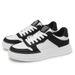 New Spring Breathable Men's Korean Version Versatile Thick Soled White Sports And Casual Flat Shoes, Trendy Shoes_vogvips.com