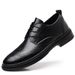 Men's Formal Business Casual Leather Shoes Classic Fashion Lace up Derby Brogues British Style Best Selling Item_vogvips.com