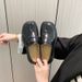 2025 New Tabi Split-Toe For Men Thick-Soled Single Patent Leather Slip-On Lazy Pig's Hoof Shoes Loafers_vogvips.com