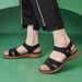 618-3 New 2025 European And American Women's Sandals, Cross-Border Casual Lightweight Plus Size Retro Wedge Comfortable_vogvips.com