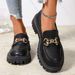 European American Cross-border Thick-soled Shoes, Mary Jane College 2025 Slip-on Loafers, New Spring And Autumn Styles,_vogvips.com
