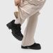 ShoeVault Paris Four-Pointed Star Derby High Street American Retro Men's Denim Height-Increasing Big Toe Shoes Men_vogvips.com