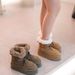 Sangpo 2025 New Alpine Cotton Shoes Warm Height-Increasing Thick-Soled Snow With Sheepskin Fur Integrated Foot Pedal_vogvips.com