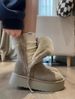 Northeast Thickened 2024 New Fleece-Lined Warm Leather And Fur Integrated Short Thick Sole Snow Boots For Women With_vogvips.com