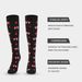 outdoor sports cycling compression socks for men and women multi color running elastic calf socks Halloween pressure socks_vogvips.com