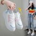 Little White Thick Soled Children's New Spring And Autumn Versatile Student Women's Shoes, Campus Style Casual_vogvips.com