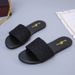 Fairy Style Fashion One-character Tide Flat Bottom Open-toed Fish Mouth Muffin Low Slippers_vogvips.com